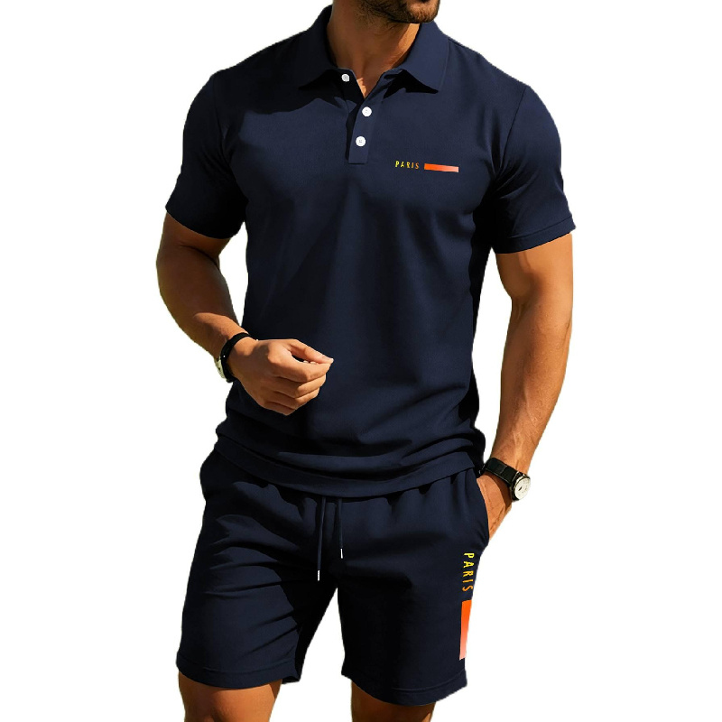 PARIS เสื้อโปโลฤดูร้อนระดับไฮเ - Men'S Fashion Polo บทวิจารณ์และราคา