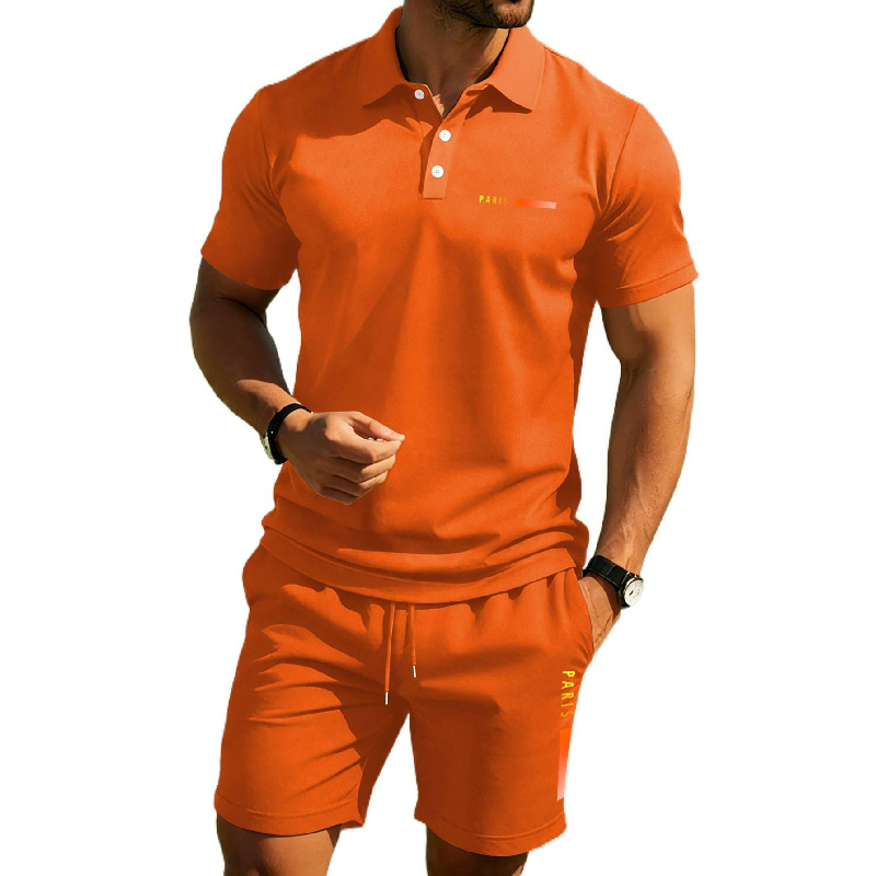 PARIS เสื้อโปโลฤดูร้อนระดับไฮเ - Men'S Fashion Polo บทวิจารณ์และราคา