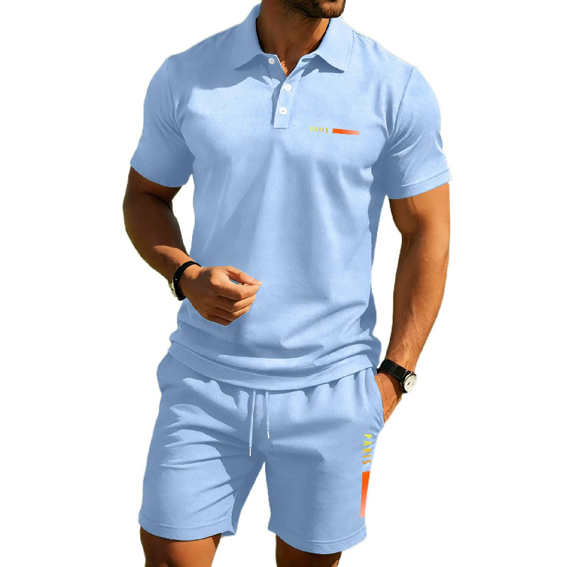 PARIS เสื้อโปโลฤดูร้อนระดับไฮเ - Men'S Fashion Polo บทวิจารณ์และราคา