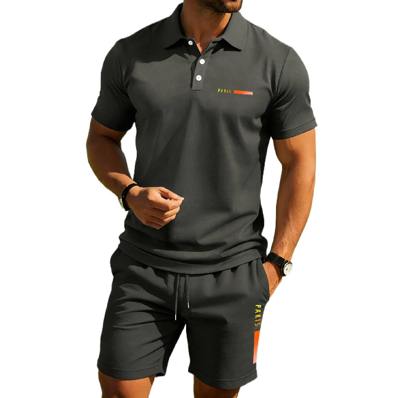 PARIS เสื้อโปโลฤดูร้อนระดับไฮเ - Men'S Fashion Polo บทวิจารณ์และราคา