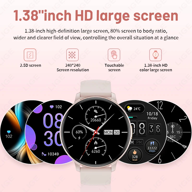 2026 แฟชั่นสมาร์ทวอทช์ผู้หญิงแ - Men'S Fashion App บทวิจารณ์และราคา