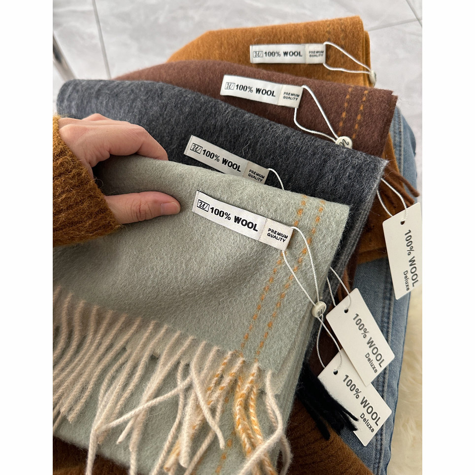 Elegant คุณภาพดี 100% ผ้าพันคอ - Men Scarf Wool บทวิจารณ์และราคา