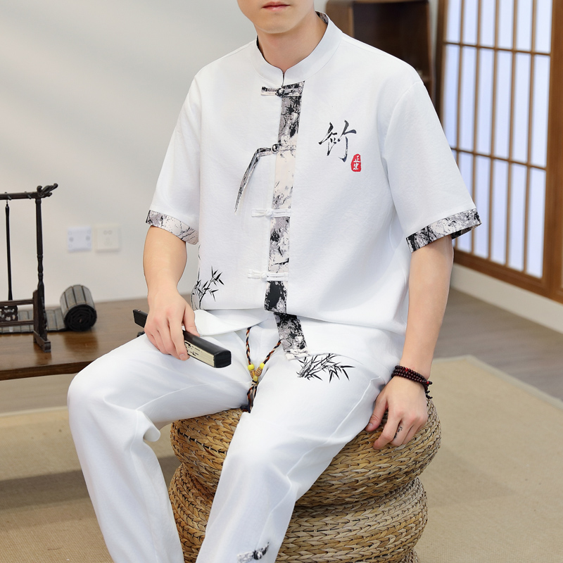 ชุดลำลองผู้ชายสไตล์จีน ฤดูใบไม - Mens Fashion Style บทวิจารณ์และราคา