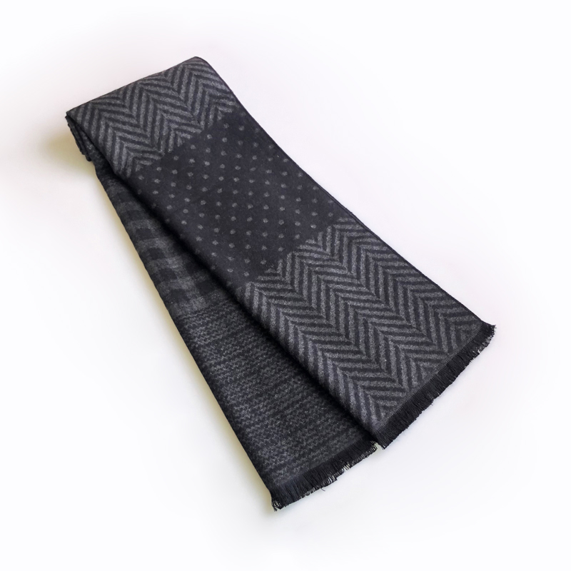 ผ้าพันคอแฟชั่นสำหรับผู้ชายดีไซ - Men Scarf Wool บทวิจารณ์และราคา