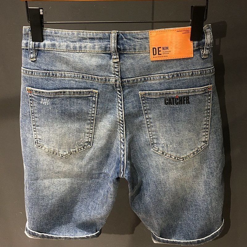 กางเกงยีนส์ขาสั้นสำหรับผู้ชายโ - Xl Men'S Fashion บทวิจารณ์และราคา