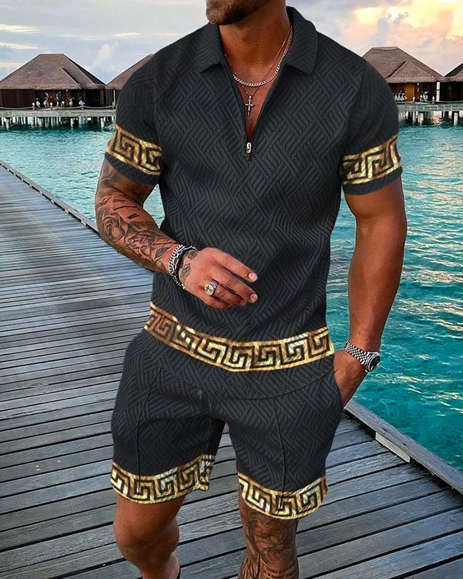 ชุดเซ็ต 2 ชิ้นสำหรับผู้ชาย พิม - Men'S Fashion Polo บทวิจารณ์และราคา