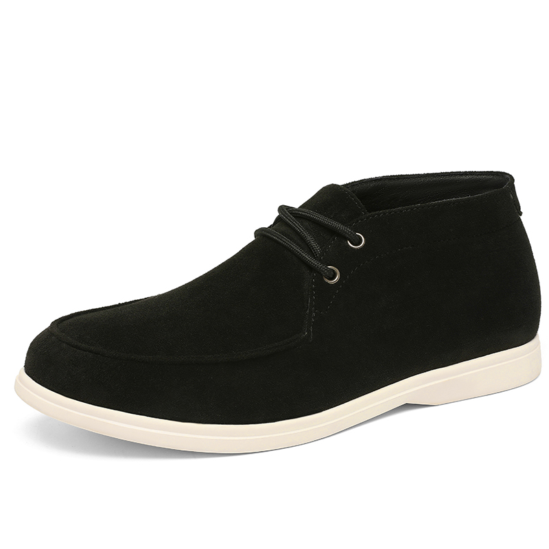 รองเท้าบูทชูคาหนังกลับสไตล์อัง - Fashion Men'S Boots บทวิจารณ์และราคา