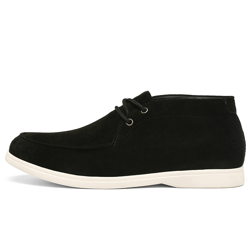 รองเท้าบูทชูคาหนังกลับสไตล์อัง - Fashion Men'S Boots บทวิจารณ์และราคา