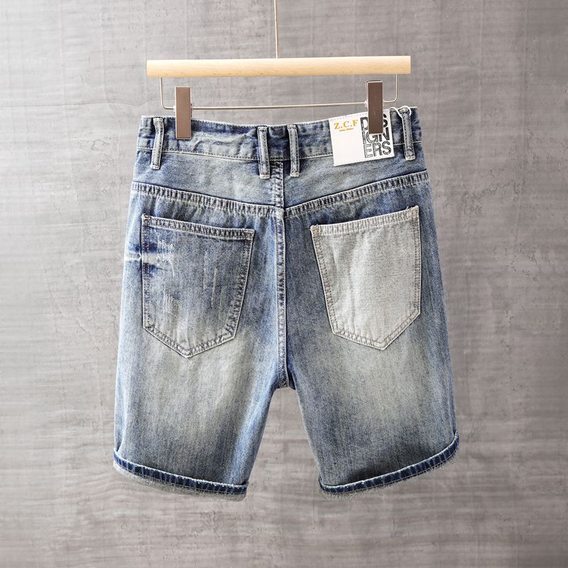กางเกงยีนส์ขาสั้นผู้ชายกางเกงพ - Xl Men'S Fashion บทวิจารณ์และราคา