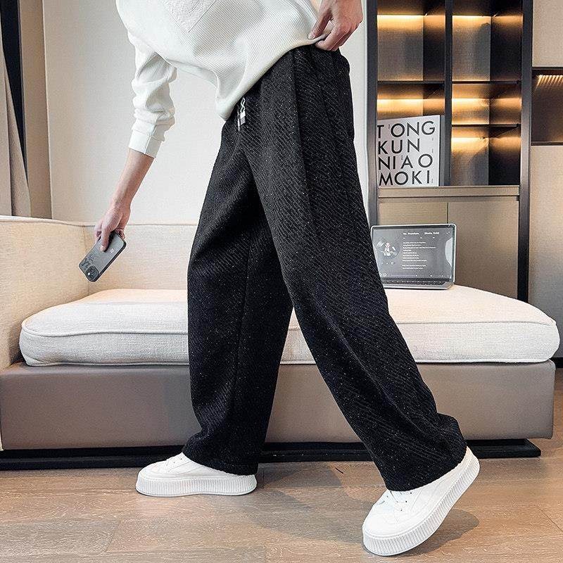 กางเกงลำลองผู้ชายสุดเท่ปี 2026 - Mens Fashion Dark Grey Pants บทวิจารณ์และราคา