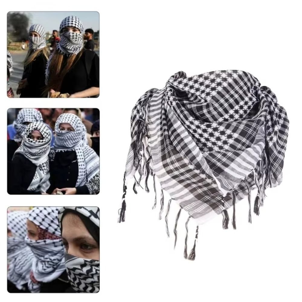 อาหรับผ้าพันคอขนาดใหญ่อาหรับ S - Men'S Fashion Head Scarf บทวิจารณ์และราคา
