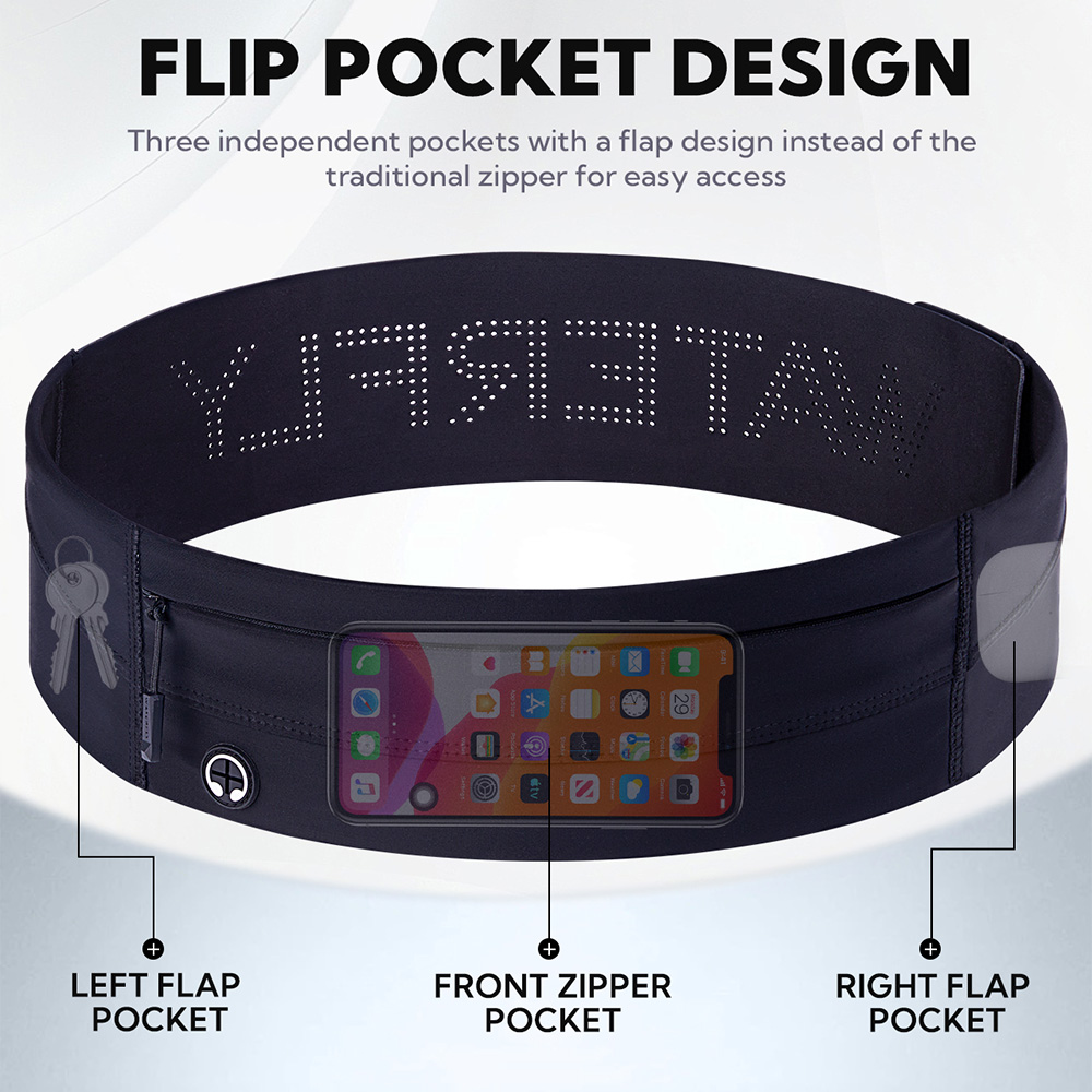 WATERFLY เข็มขัดวิ่ง Fanny Pac - Belt Mens Fashion บทวิจารณ์และราคา