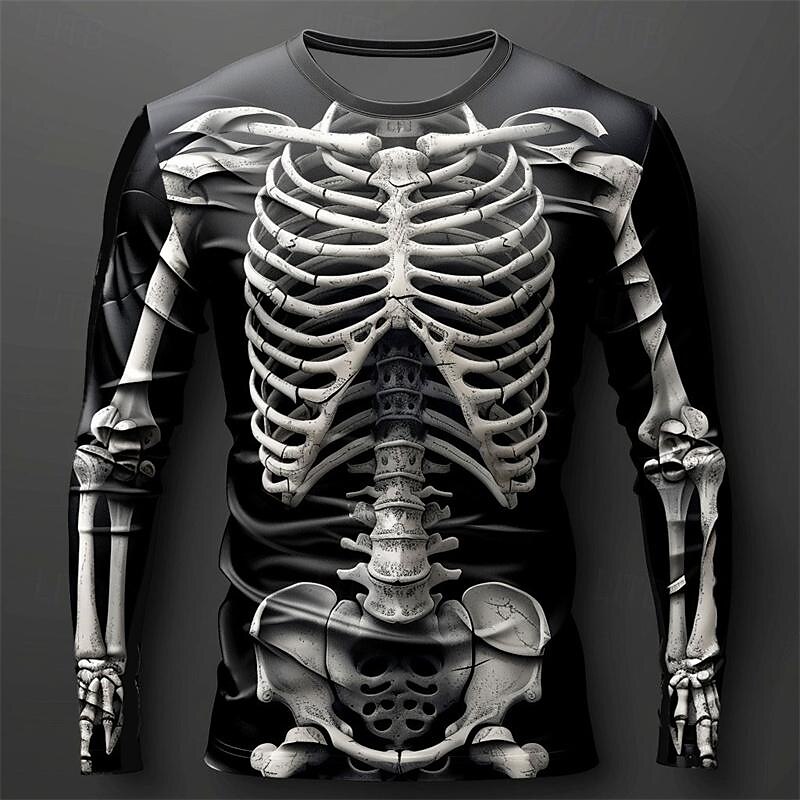 เสื้อยืดผู้ชายลายหัวกะโหลกเปลว - Men'S Fashion T Shirts บทวิจารณ์และราคา