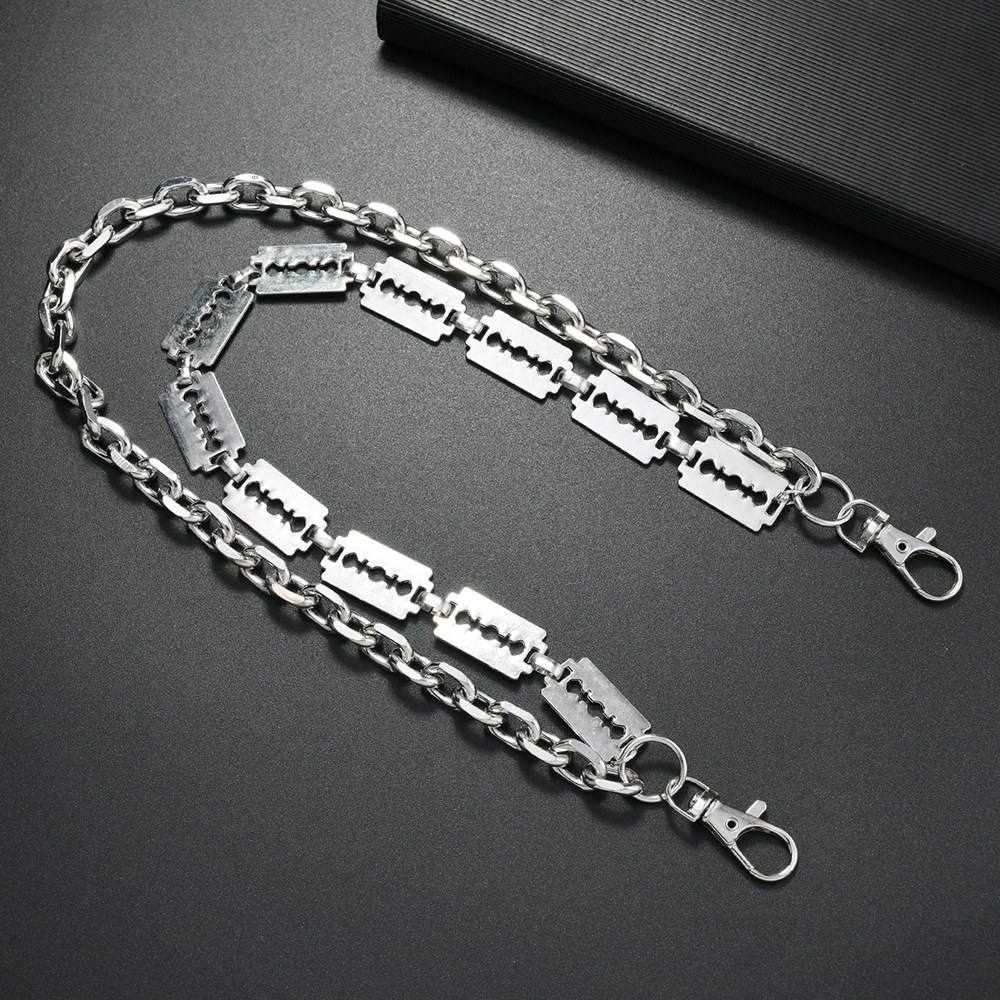 พังก์โซ่โลหะพวงกุญแจสําหรับผู้ - Belt Mens Fashion บทวิจารณ์และราคา
