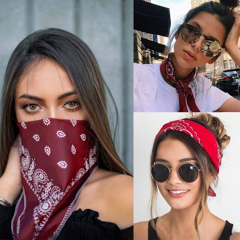 ผ้าพันคอแบบยูนิเซ็กซ์สำหรับผู้ - Men'S Fashion Head Scarf บทวิจารณ์และราคา