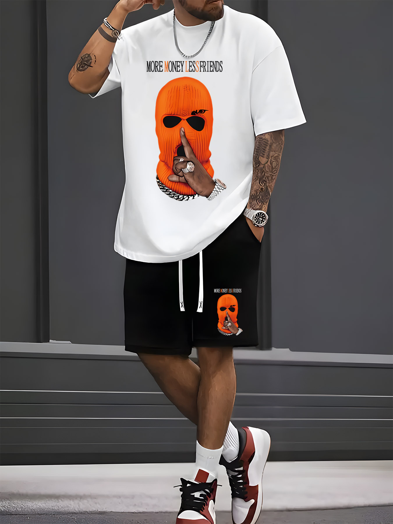 ชุดเซ็ตเสื้อยืดแขนสั้นกางเกงขา - Men'S Fashion For Summer 2026 บทวิจารณ์และราคา