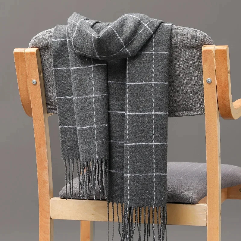 2024 ใหม่ฤดูหนาวผู้ชายผ้าพันคอ - Men Scarf Wool บทวิจารณ์และราคา