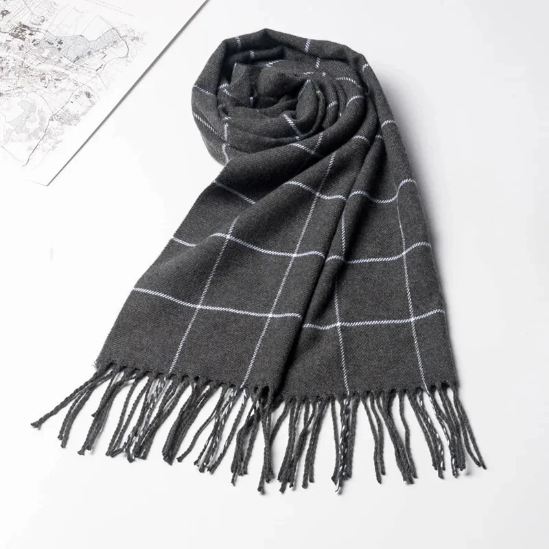 2024 ใหม่ฤดูหนาวผู้ชายผ้าพันคอ - Men Scarf Wool บทวิจารณ์และราคา