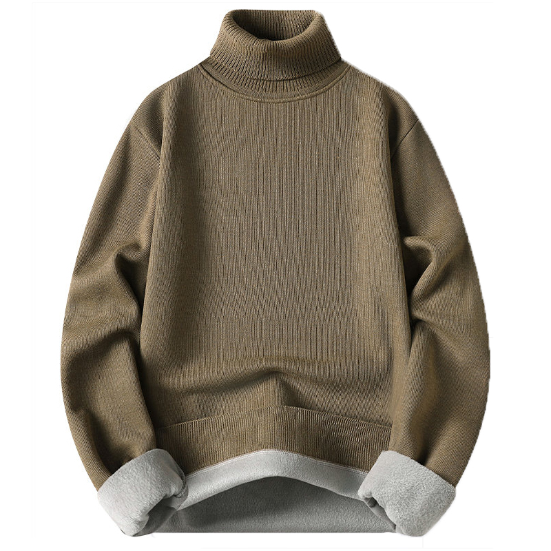 เสื้อสเวตเตอร์คอเต่าผู้ชาย ผ้า - Turtleneck Sweater Men บทวิจารณ์และราคา