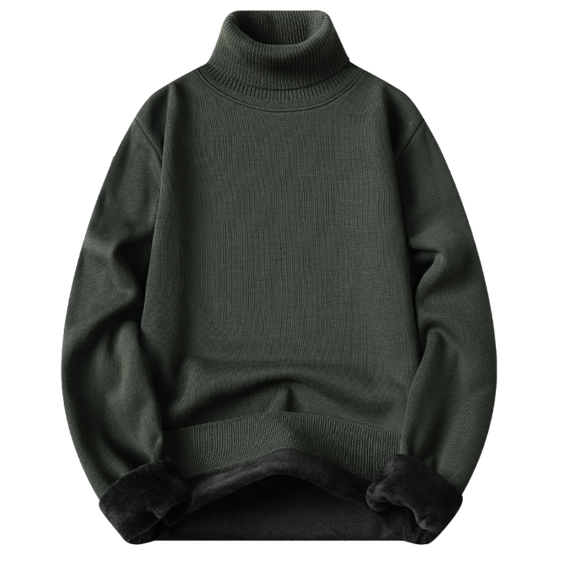 เสื้อสเวตเตอร์คอเต่าผู้ชาย ผ้า - Turtleneck Sweater Men บทวิจารณ์และราคา
