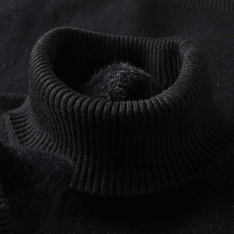 Sweatwear Mens Anti-pilling คุ - Turtleneck Sweater Men บทวิจารณ์และราคา